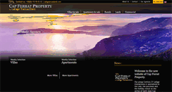 Desktop Screenshot of cap-ferrat-properties.com